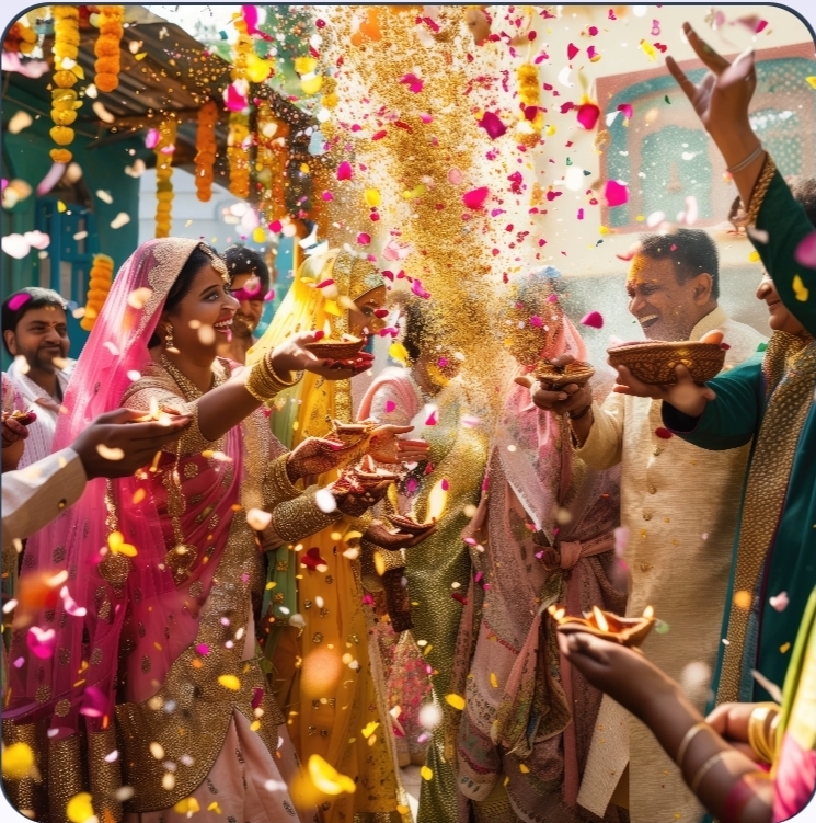 Festive celebration served by Al-Hamza Caterers